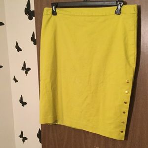 18W knee length pencil skirt